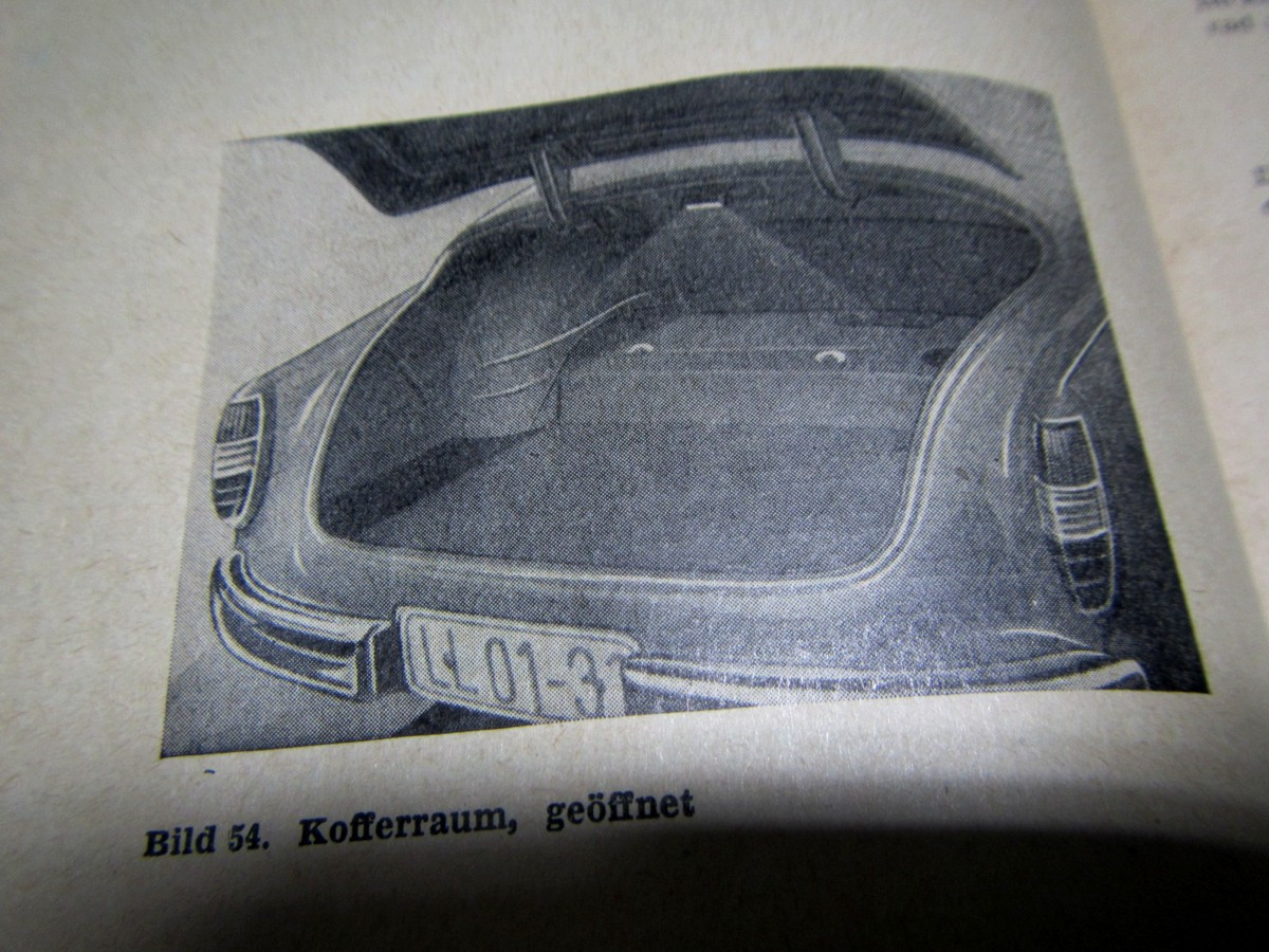 Betriebsanleitung Wartburg 1956 Handuch 1.Serie (17312 ...