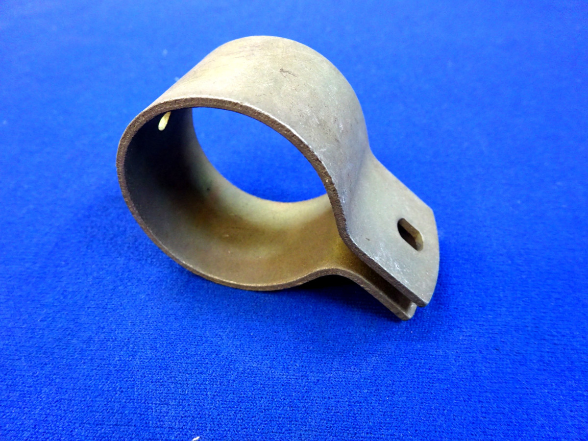 Auspuffschelle Edelstahl 2x 54mm Auspuffschelle Bügelschelle
