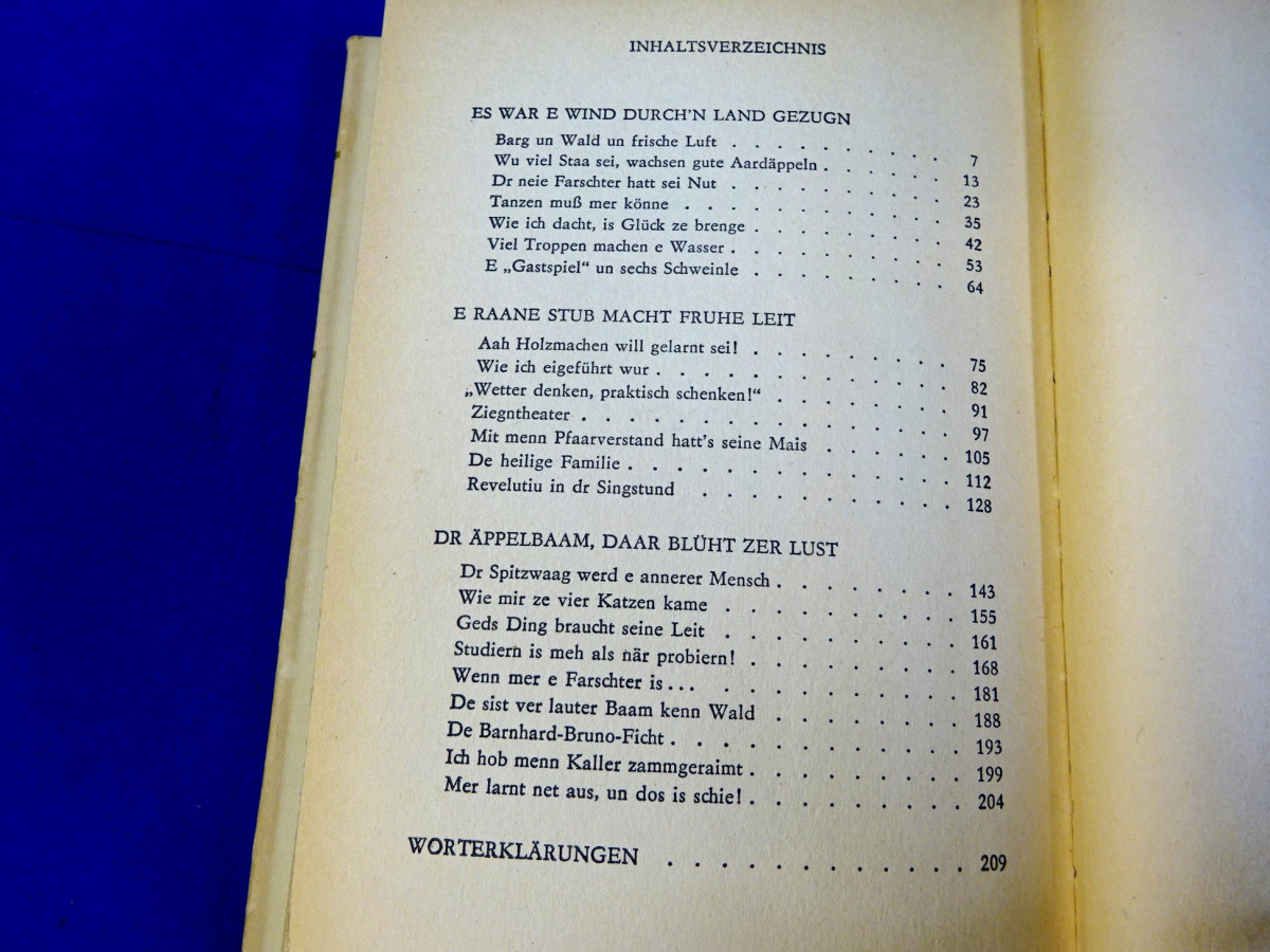 Blechschmidt, Dr Äpplbaam... Erzgebirgische Mundart (24983