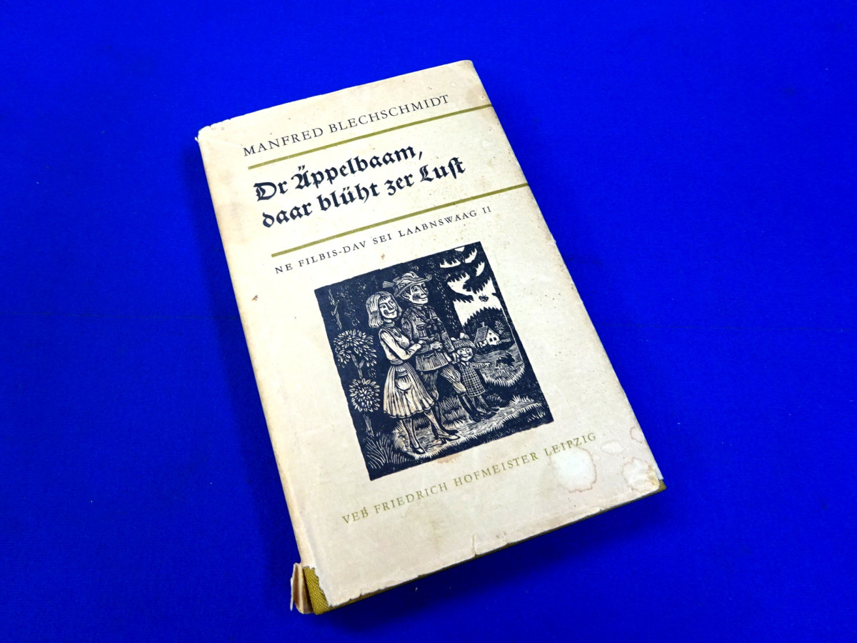 Blechschmidt, Dr Äpplbaam... Erzgebirgische Mundart (24983