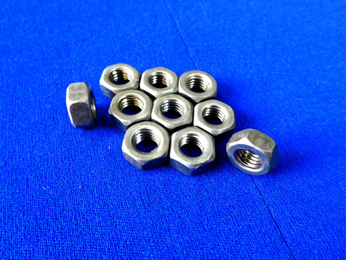Sechskantmutter M8 x 1,25 mm Edelstahl 10 Stück (25515) ***sixpoints