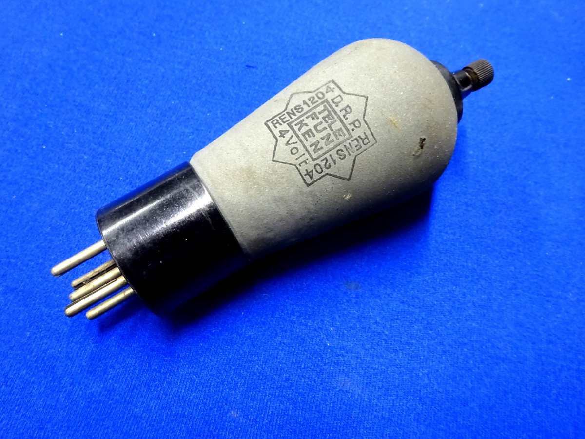 RENS1204 röhre TELEFUNKEN TUBE VALVE RADO LAMPE E442S PHLPS MNWATT