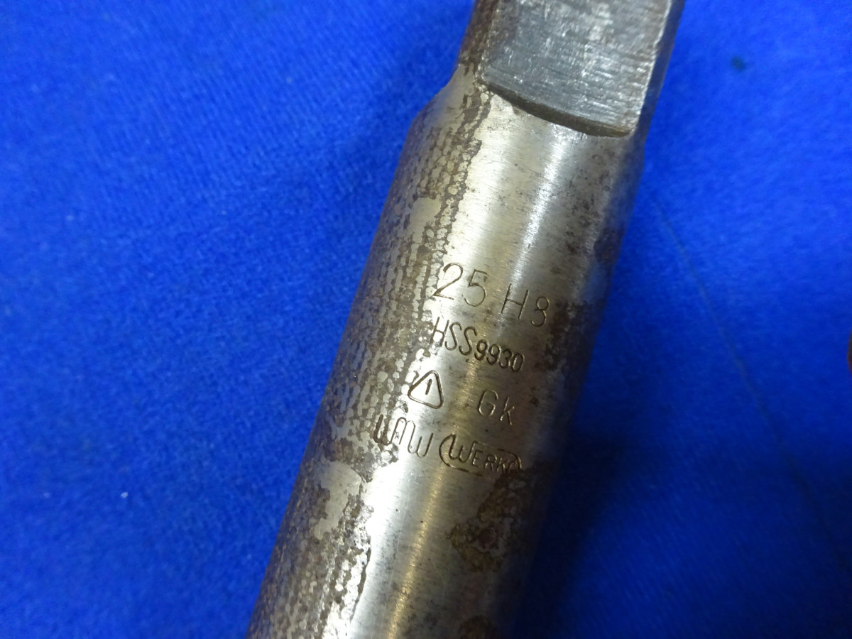 Alésoir Machine HSS 8H8 Werkö - Diamètre 8mm, Cône MK1 - Neuf D'origine Allemagne