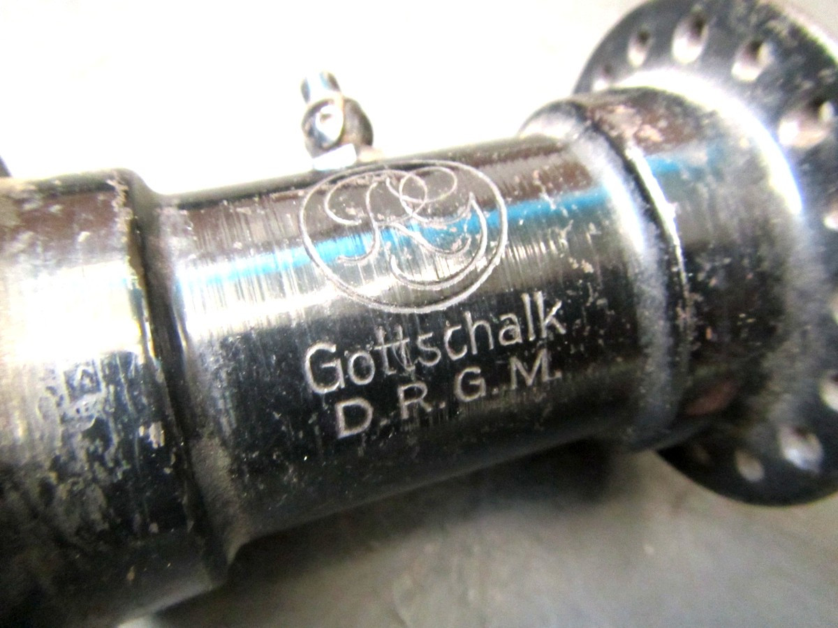 Radnabe Gottschalk DRGM Motorrad Fahrrad (C20571