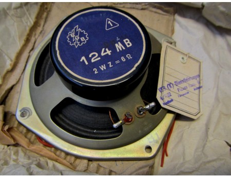 Lautsprecher 124MB 2 W 6 Ohm EGB Röhrenradio (13089)
