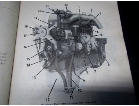 Betriebsanleitung 4VD14,5/12-1 SRW Motor IFA (C15107)