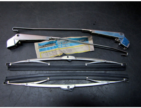 Scheibenwischer rechts 1 Satz Wartburg 311 312 Chrom (C16086)