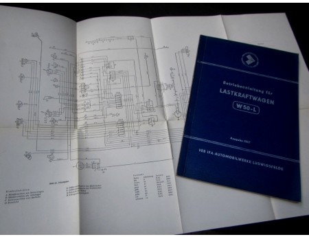 Betriebsanleitung IFA W50-L Handbuch 1967 (C17326)
