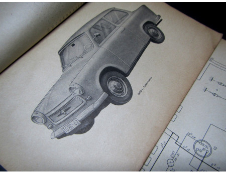 Betriebsanleitung Trabant 601 Handbuch 1966 (C17374)