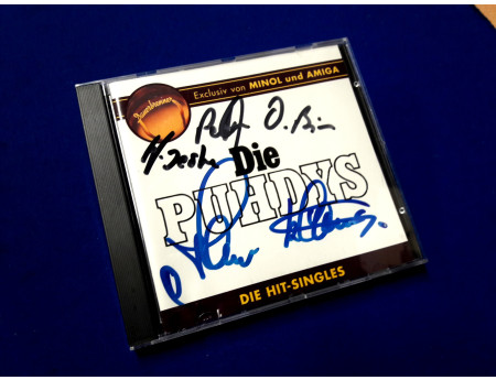 Minol Dauerbrenner CD Puhdys original signiert (28838)