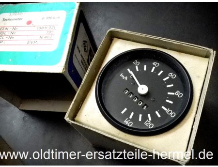 Tachometer 140 Kmh Wartburg B1000 Neu (C1990)