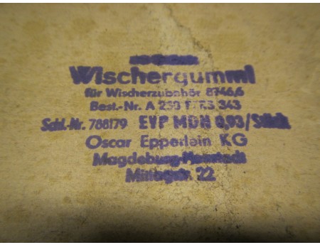 Wischergummi 230 mm OEM Oldtimer DKW F8 P70 Wartburg (C4160)