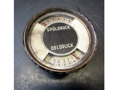 Spüldruck Öldruck Instrument Doppelinstrument (C4828)