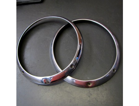 Lampenring Chrom 2 Stk. IFA F9 Phänomen (6881)