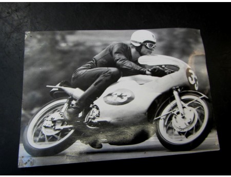 Rennfahrer Foto Dieter Braun Sachsenring 1970 (8061)