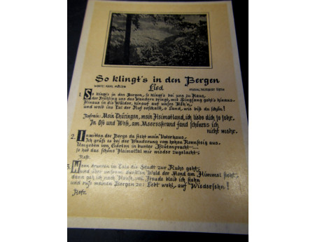 Postkarte Herbert Roth so klingt´s in den Bergen (9275)
