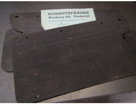 Schmutzfänger Wartburg 353 - 1.3 vorn Spritzlappen Neu (9312)