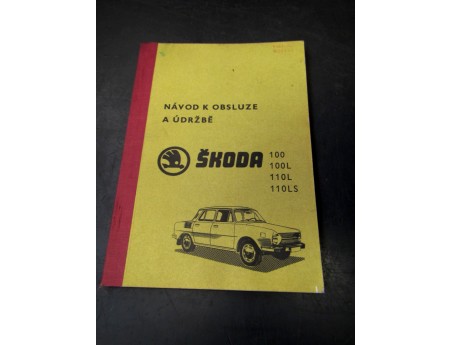 Handbuch Betriebsanleitung Skoda 100-110 LS im Original (9426)