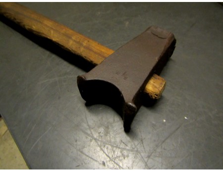 Schmiedehammer 2 1/4 altes Schmiede Werkzeug (C9546)