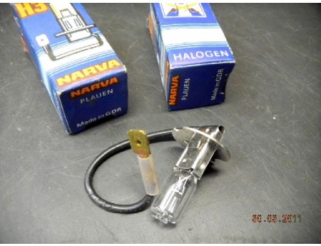 Narva H3 Halogen Lampe12V 55W 2 Stück Wartburg Trabant IFA DDR (C444)