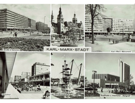 Karl-Marx-Stadt 1976 Ansichtskarte 14,6 x 21 cm (C21691)