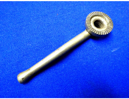 Hebelmutter Oldtimer Fahrrad Nickel 95 mm
