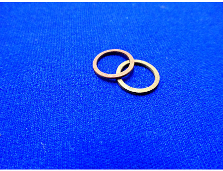 Fiberdichtung 2 Stück 11x14x1,5 mm Dichtring (28449)