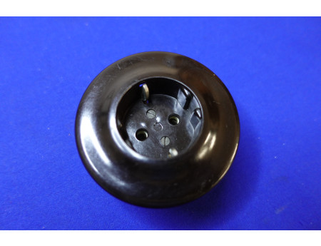 Unterputz Schuko Steckdose 80 mm DDR (29129)