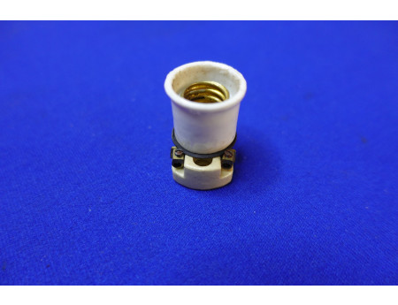 Fassung E14 Keramik Messing (29133)