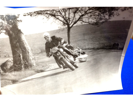 Fotografie Jawa Rennen Sturz (29178)