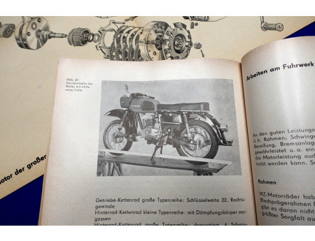 Ich fahre eine MZ - ES125 - ETS 250 Handbuch 1975 (29197)