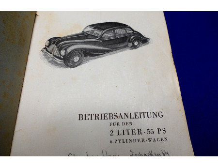 Betriebsanleitung EMW 340-2 Juni 1952 (29205)