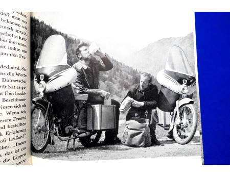 Mopedfahrt durch Afrika 1964 Simson SR2 (29215)