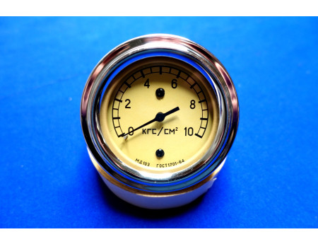 Öldruck Anzeige Chrom Manometer MD 103 Gaz Sil Kraz Liaz (29268)