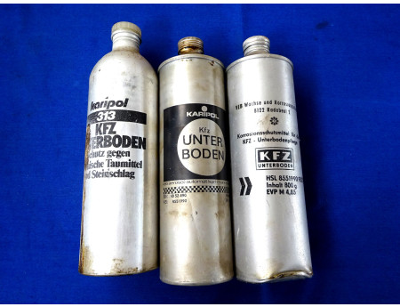 Unterbodenschutz Karipol DDR 3 Flaschen (26573)