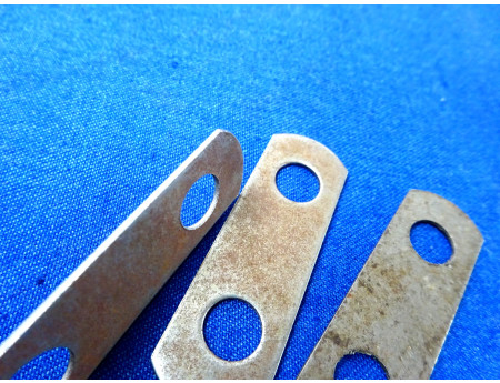 Sicherungsblech 16 x 50 x 1,0 mm IFA DDR 3 Stück (26576)