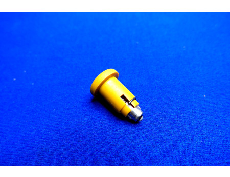 Knopf gelb Drucktastenschalter IFA DDR (29359)