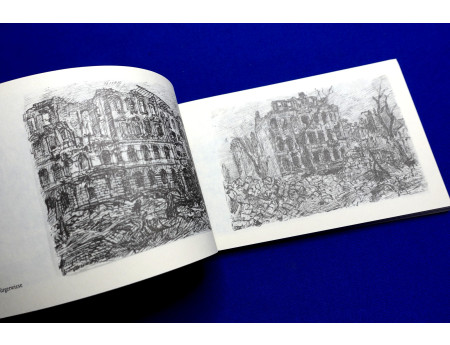 W. Rudolph "Das zerstörte Dresden" Zeichnungen, 1988 (29362)