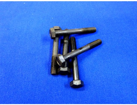 ESKA 8.8 Sechskant-Schaftschraube 8 x 60 mm 5 Stk. brüniert (24693)