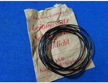 Lichtkabel Dynamo Rückleuchte DDR Damenrad (26839)