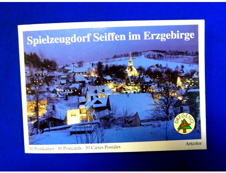 Dregeno 50 Jahre Spielzeugdorf Seiffen 30 Postkarten (24980)