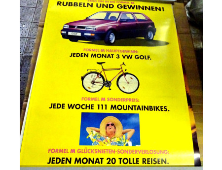 Minol Formel M Golf 3 Plakat 114 x 153 cm (27059)