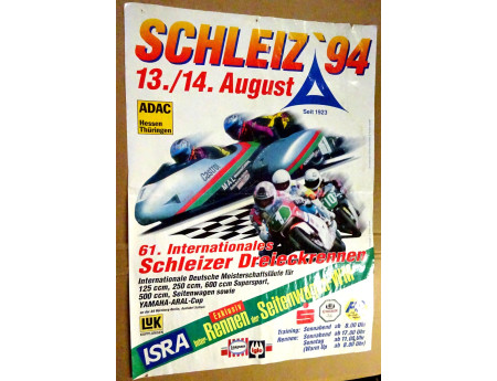 Plakat 59x83 cm Schleizer Dreieck Rennen 1994 (27064)