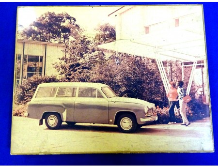 Wartburg 312 Kombi Echt Foto 23 x 18 cm (25029)