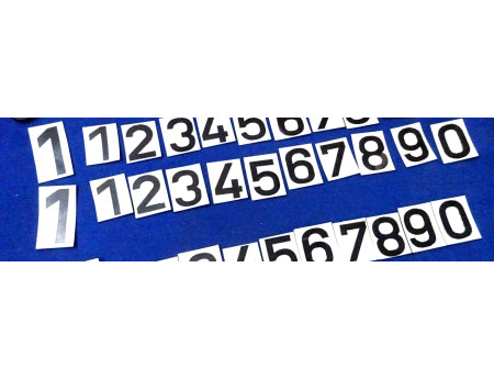 Magnet-Zahlen Preistafel DDR Tankstelle (27162)