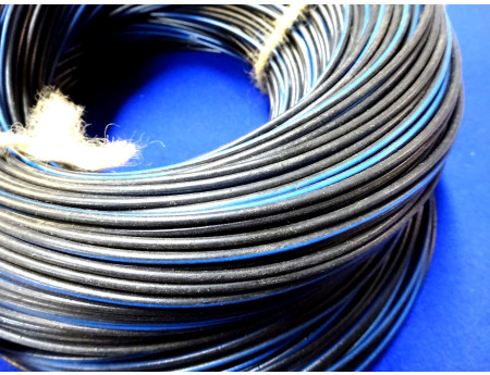 Netzleitung KFZ Kabel schwarz/blau 0,75mm² IFA DDR (27240)