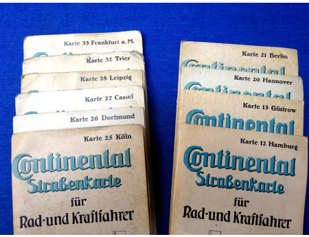 Continental Straßenkarte 10 Stück (27311)