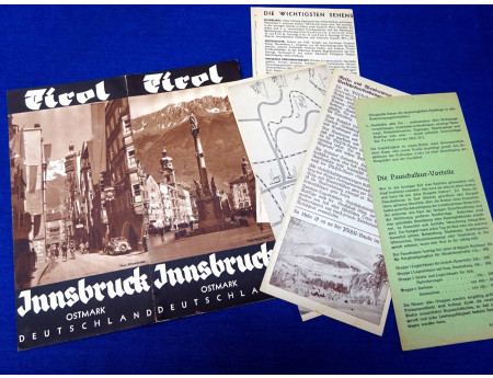 Prospekt Innsbruck Tirol 1939 Reklame (27312)