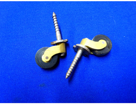 Laufrad Messing Servierwagen Nähtisch Wägelchen (27344)