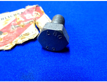 Stahlschraube A80 Sechskantschraube 12x22 mm 8G (27350)